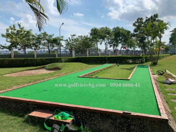 Cung cấp thi công hoàn thành sân golf mini 4 lỗ tại KS Westlake