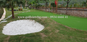 Cung cấp thi công sân tập golf và sân golf mini