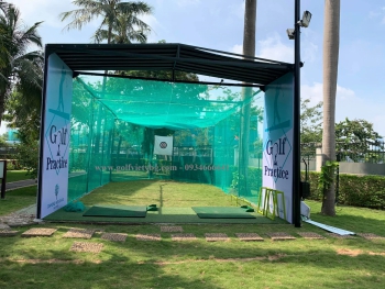 Cung cấp thi công sân tập golf tại khach sạn Westlake